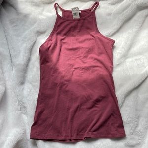 Mauve colored tank